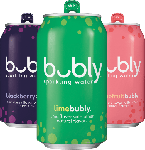 bubly sparkling water