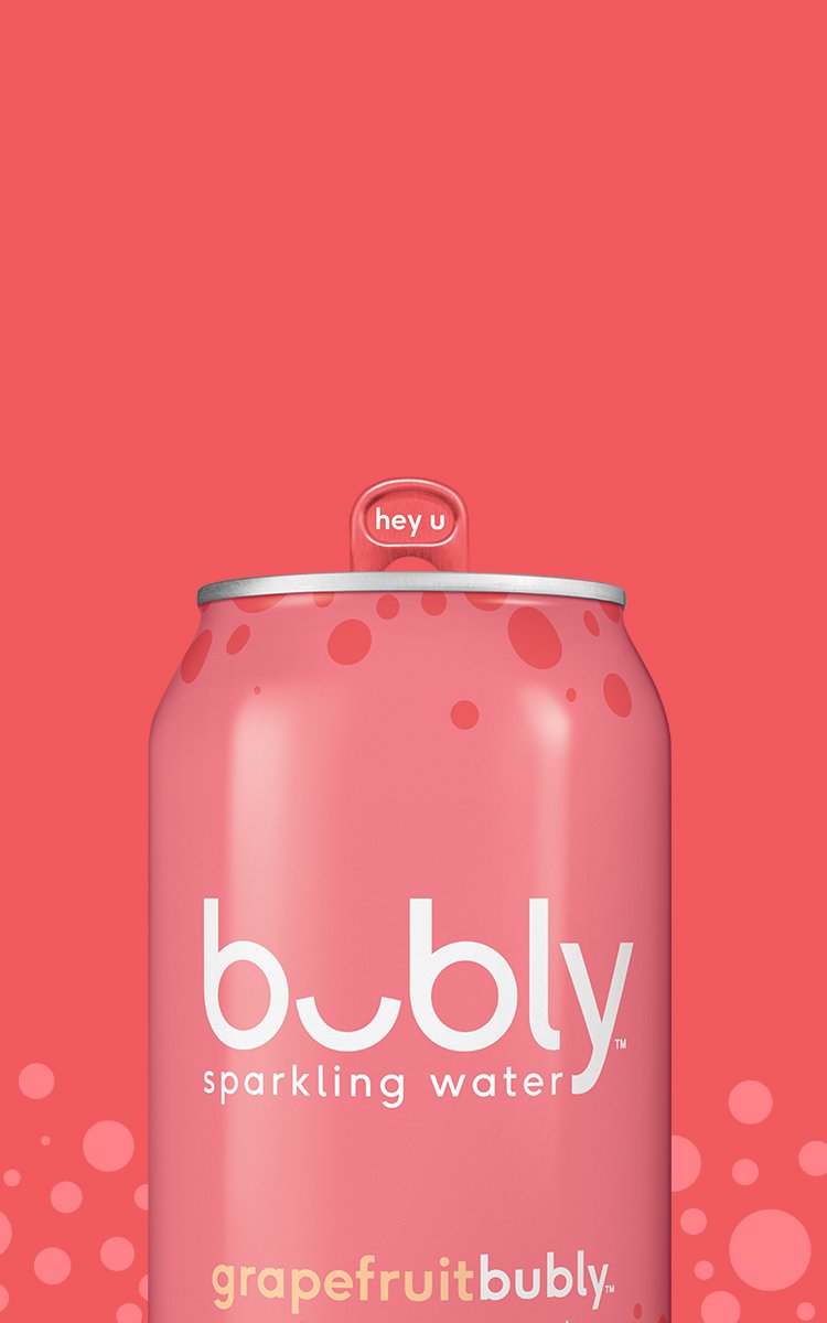 bubly sparkling water